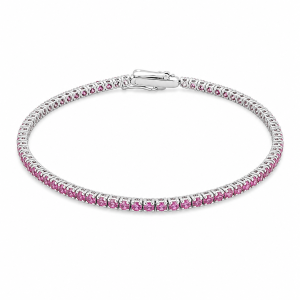 Pulsera de Zafiro Rosado-71209