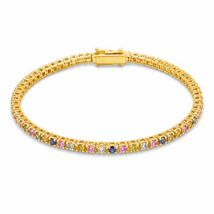 Pulsera de Zafiro Multicolor-71343