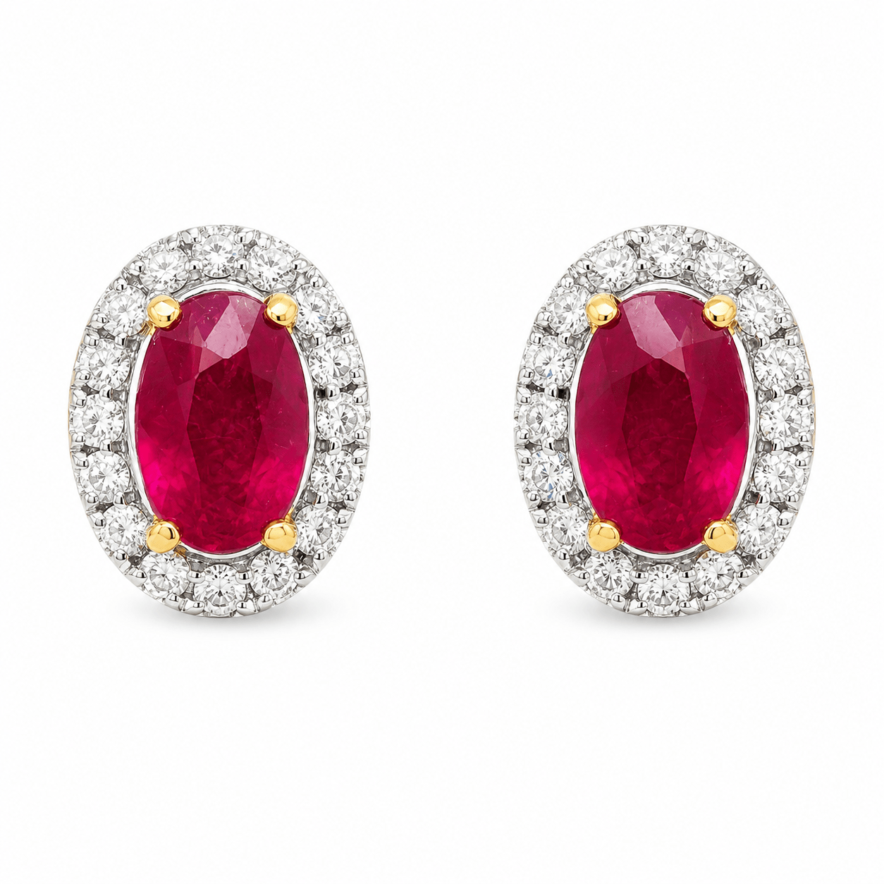 Aretes de Rubí