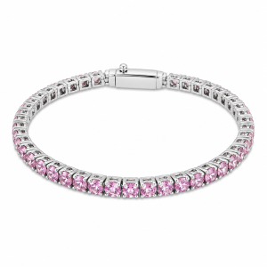 Pulsera de Zafiro Rosado-75127