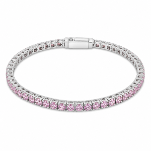 Pulsera de Zafiro Rosado-75207