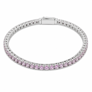Pulsera de Zafiro Rosado-75225