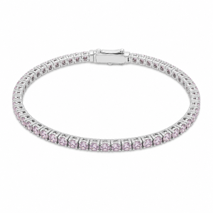 Pulsera de Zafiro Rosado-75278