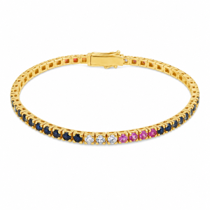 Pulsera de Zafiro Multicolor-75843