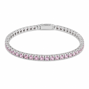 Pulsera de Zafiro Rosado-76622