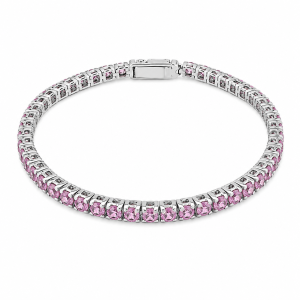 Pulsera de Zafiro Rosado-76623