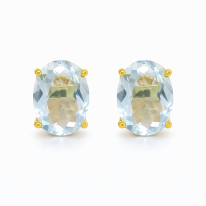 Aretes de Aguamarina-AR-6637