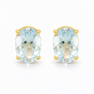 Aretes de Aguamarina-AR-6639