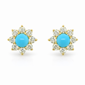 Aretes de Turquesa-AR-6670