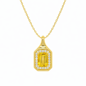 Collar de Citrino-JSMNL0015CT