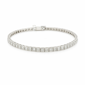 Pulsera Tennis de Diamante-961BRC-C75V31