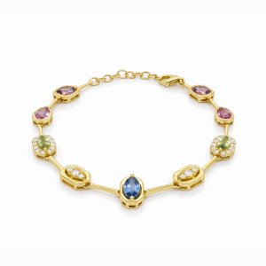 Pulsera de Zafiros-JSMBL0007