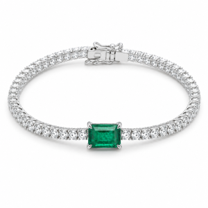 Pulsera de Esmeralda-JSMBL0012W