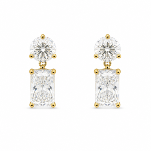 Aretes de Diamante Lab-JSME0098